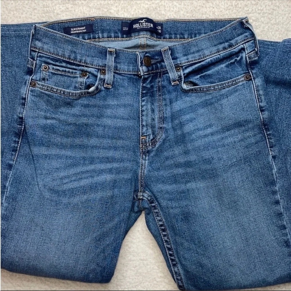 Hollister Jeans Denim Slim Straight Epic Flex Size 28 x 25